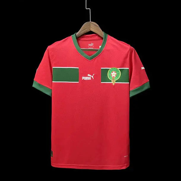 MAILLOT MAROC DOMICILE 2022/2023 - Maillot du Monde