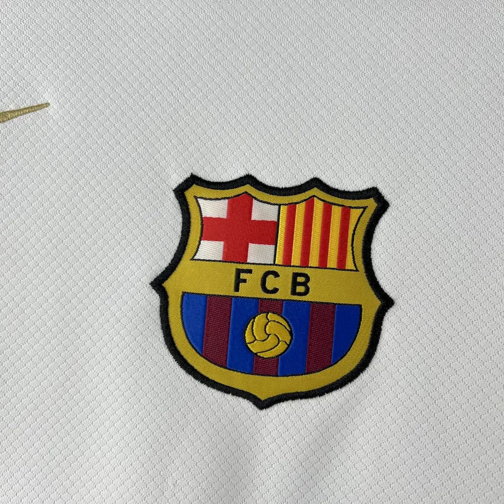 25/26 Maillot du FC BARCELONE Blanc - Maillot du Monde