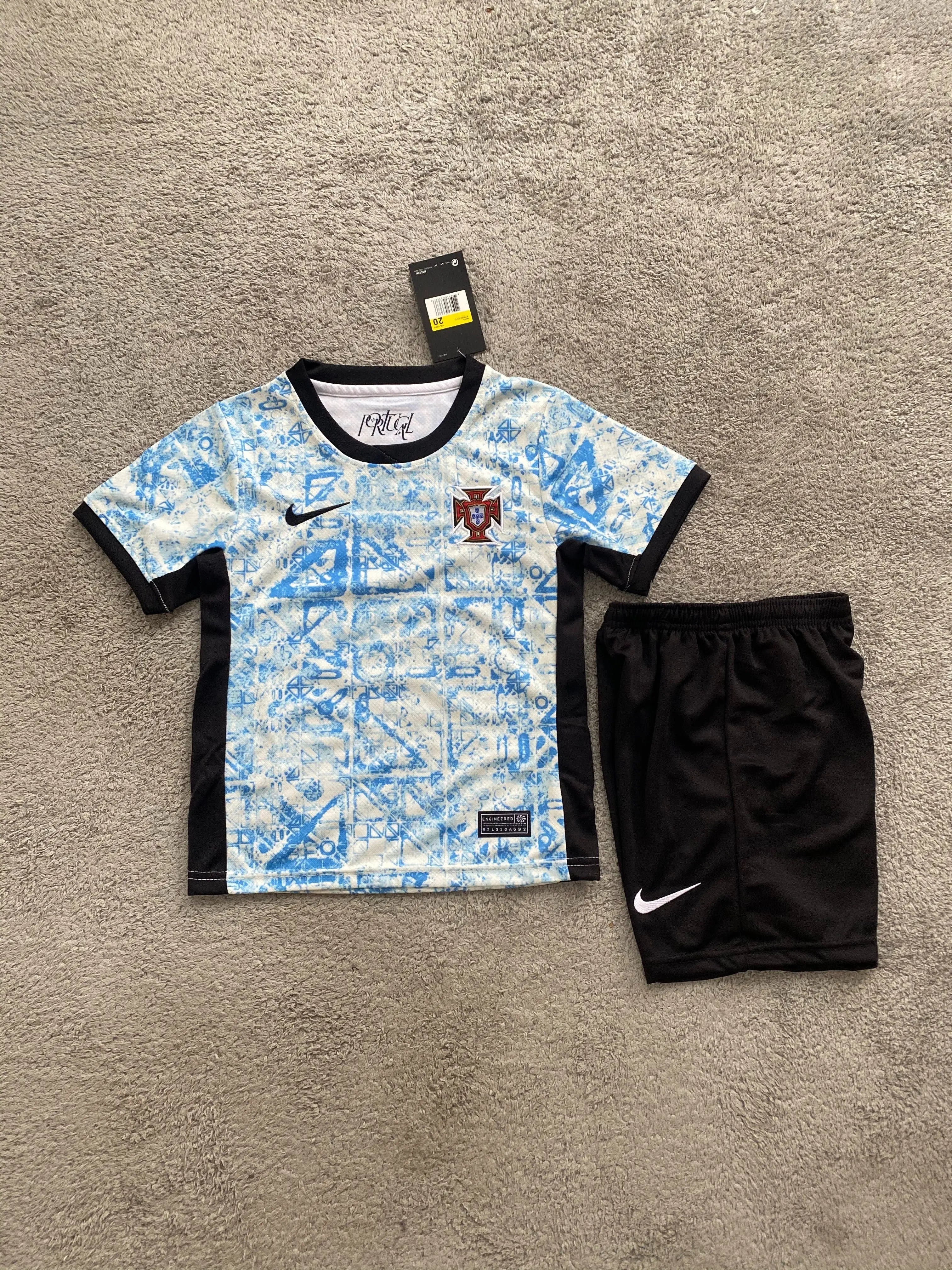 Ensemble Portugal bleu/blanc 23/24 - Maillot du Monde