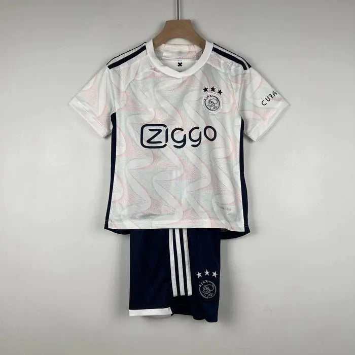 MAILLOT ENFANT AJAX EXTÉRIEUR 2023/2024 - Maillot du Monde