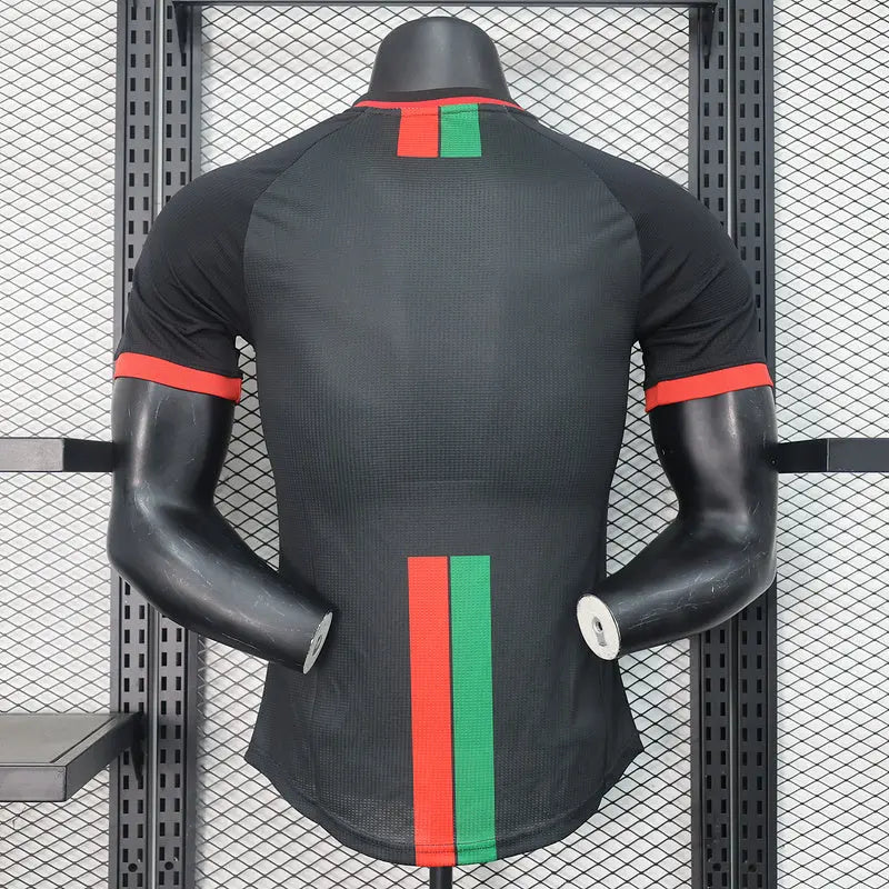 2024 Maillot Adulte Entraînement PALESTINE Noir - Maillot du Monde
