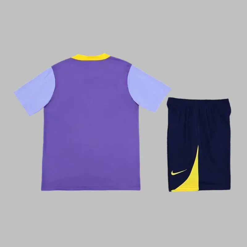 24/25 Ensemble d’échauffement ATLÉTICO MADRID Violet/Jaune/Noir - Maillot du Monde