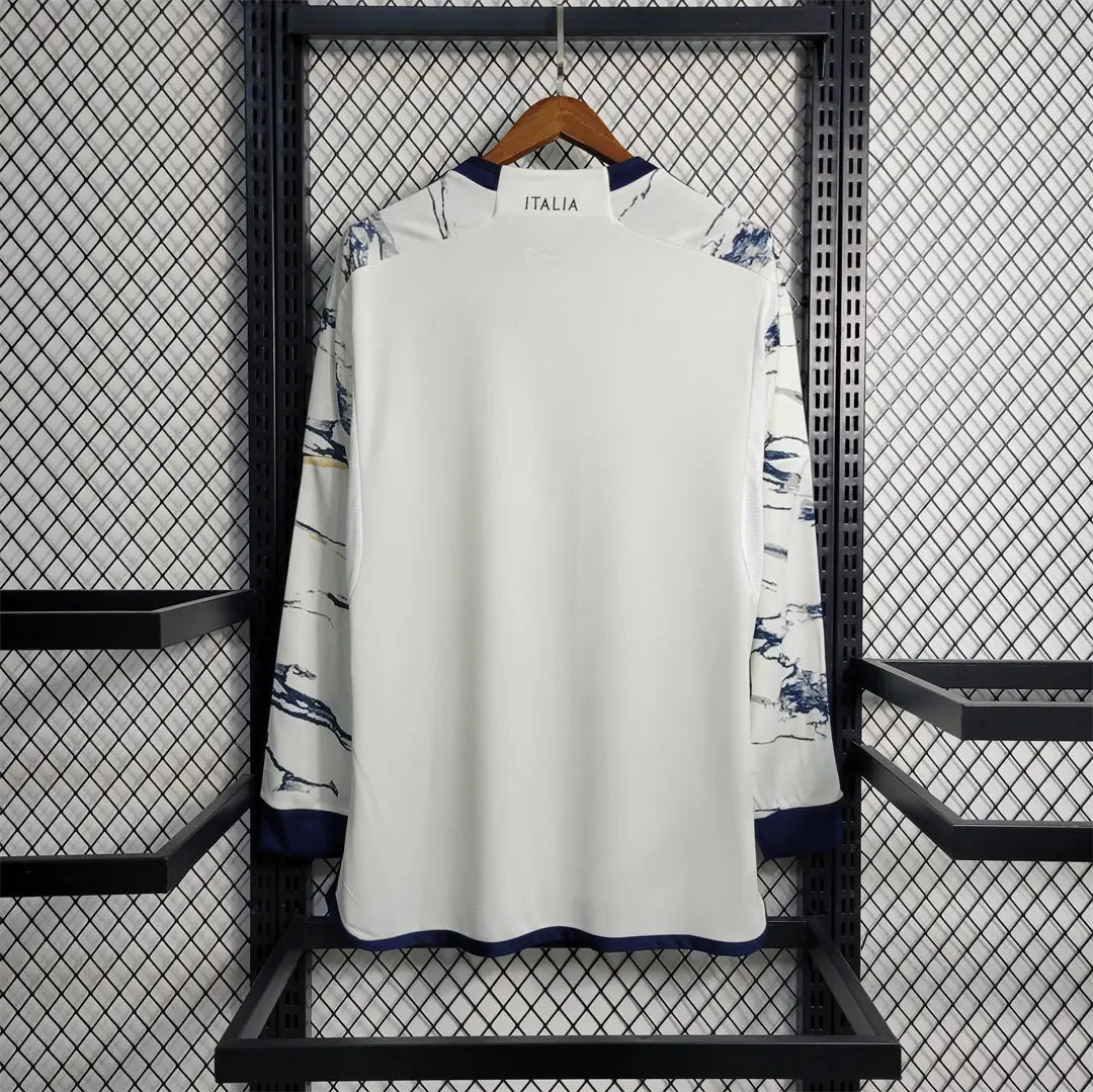 MAILLOT ITALIE EXTÉRIEUR 2023 VERSION MANCHES LONGUES - Maillot du Monde