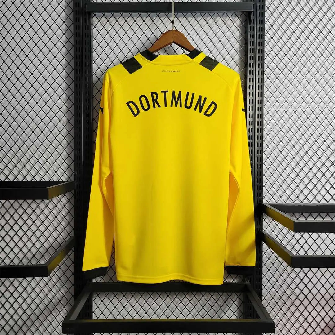 MAILLOT DORTMUND DOMICILE 2022/2023 VERSION MANCHES LONGUES - Maillot du Monde