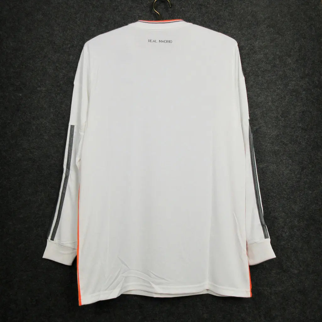 MAILLOT RÉTRO REAL MADRID DOMICILE 2013/2014 VERSION MANCHES LONGUES - Maillot du Monde