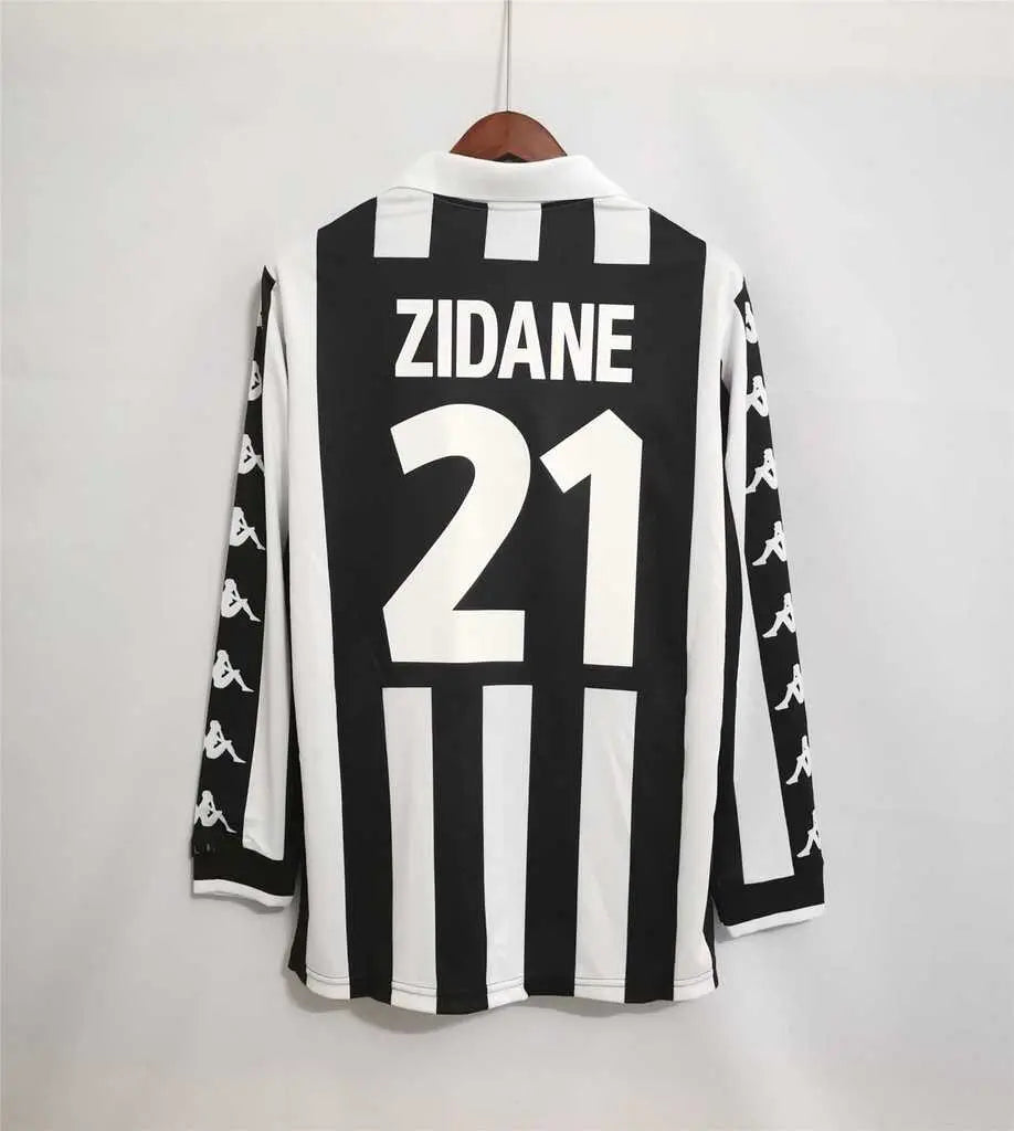 MAILLOT RÉTRO JUVENTUS DOMICILE 1999/2000 VERSION MANCHES LONGUES - Maillot du Monde