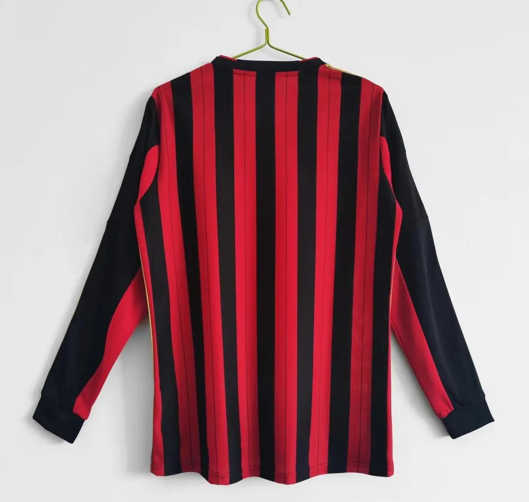 MAILLOT RETRO AC MILAN DOMICILE 2013/2014 VERSION MANCHES LONGUES - Maillot du Monde