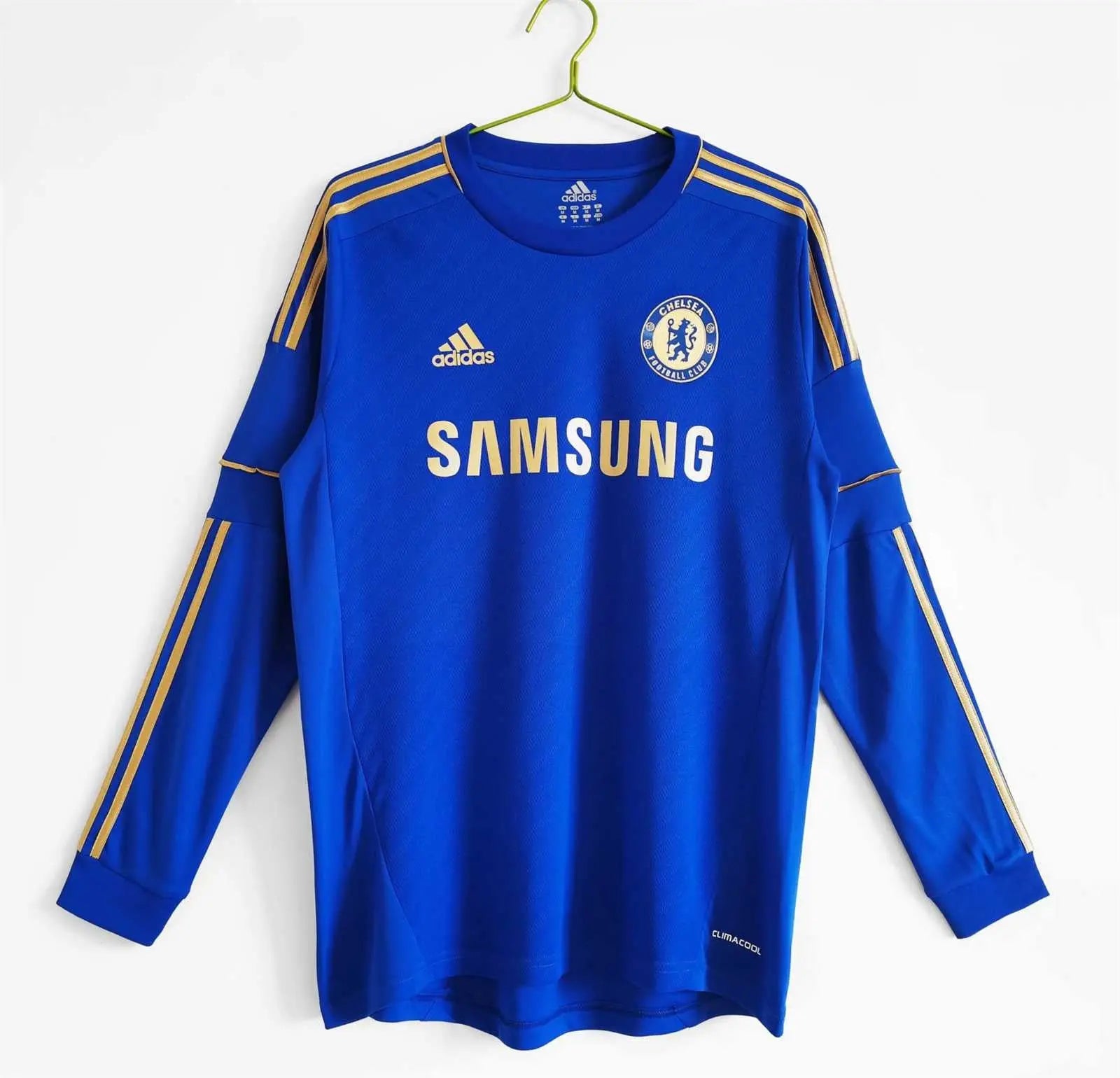 MAILLOT CHELSEA DOMICILE 2012/2013 VERSION MANCHES LONGUES - Maillot du Monde