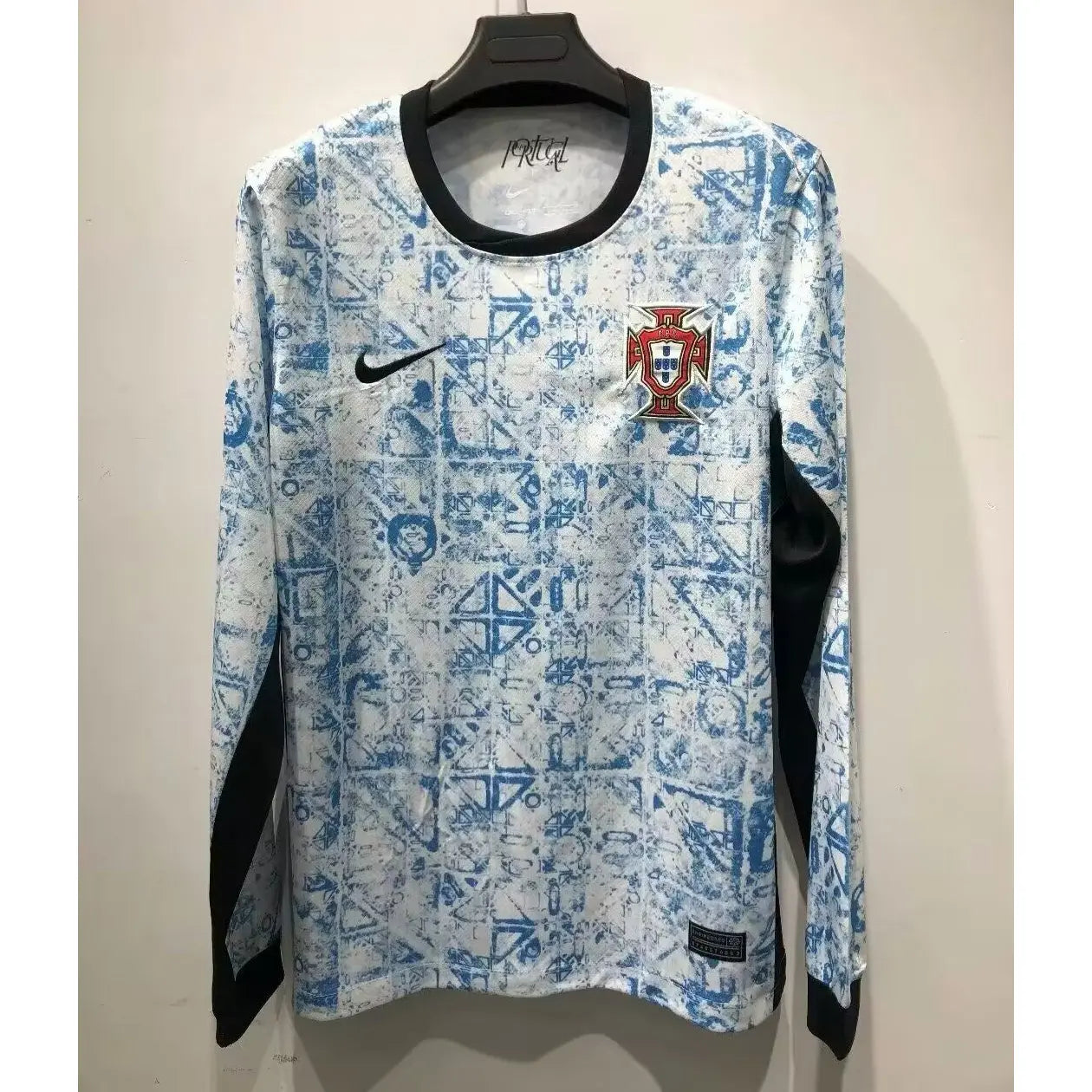 MAILLOT PORTUGAL EXTÉRIEUR 2024 VERSION MANCHES LONGUES - Maillot du Monde