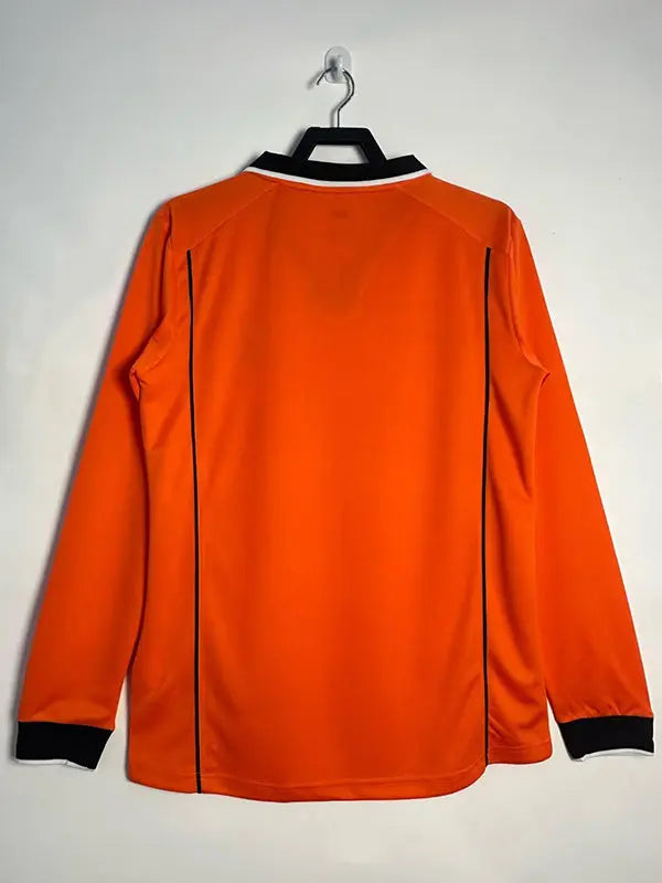 MAILLOT PAYS BAS DOMICILE 1998 VERSION MANCHES LONGUES - Maillot du Monde