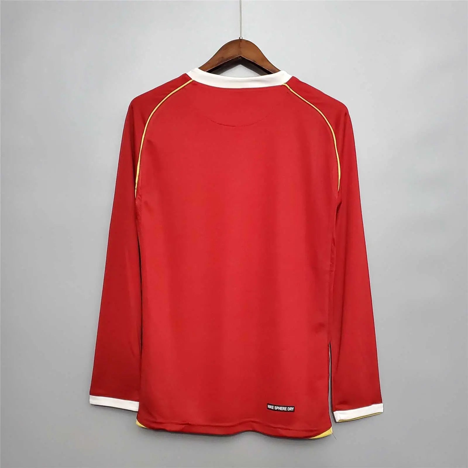 MAILLOT MANCHESTER UNITED 2006/2007 VERSION MANCHES LONGUES - Maillot du Monde