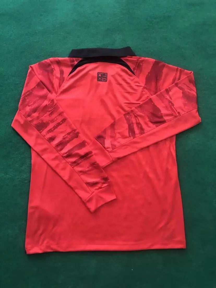 MAILLOT CORÉE DOMICILE 2022 VERSION MANCHES LONGUES - Maillot du Monde
