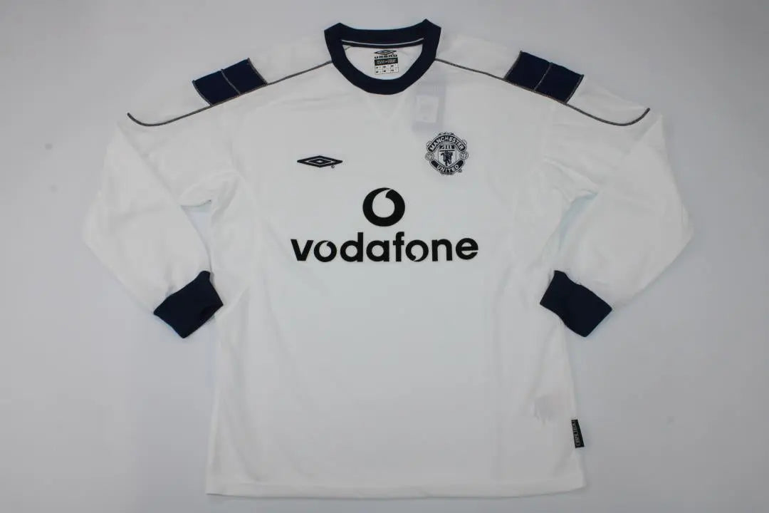 MAILLOT MANCHESTER UNITED EXTÉRIEUR 1999/2000 VERSION MANCHES LONGUES - Maillot du Monde