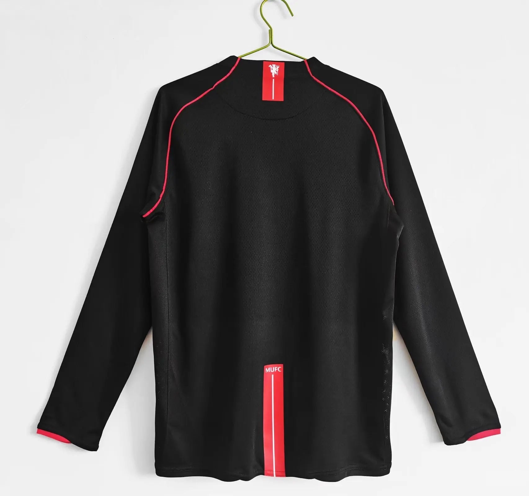 MAILLOT MANCHESTER UNITED EXTÉRIEUR 2007/2008 VERSION MANCHES LONGUES - Maillot du Monde
