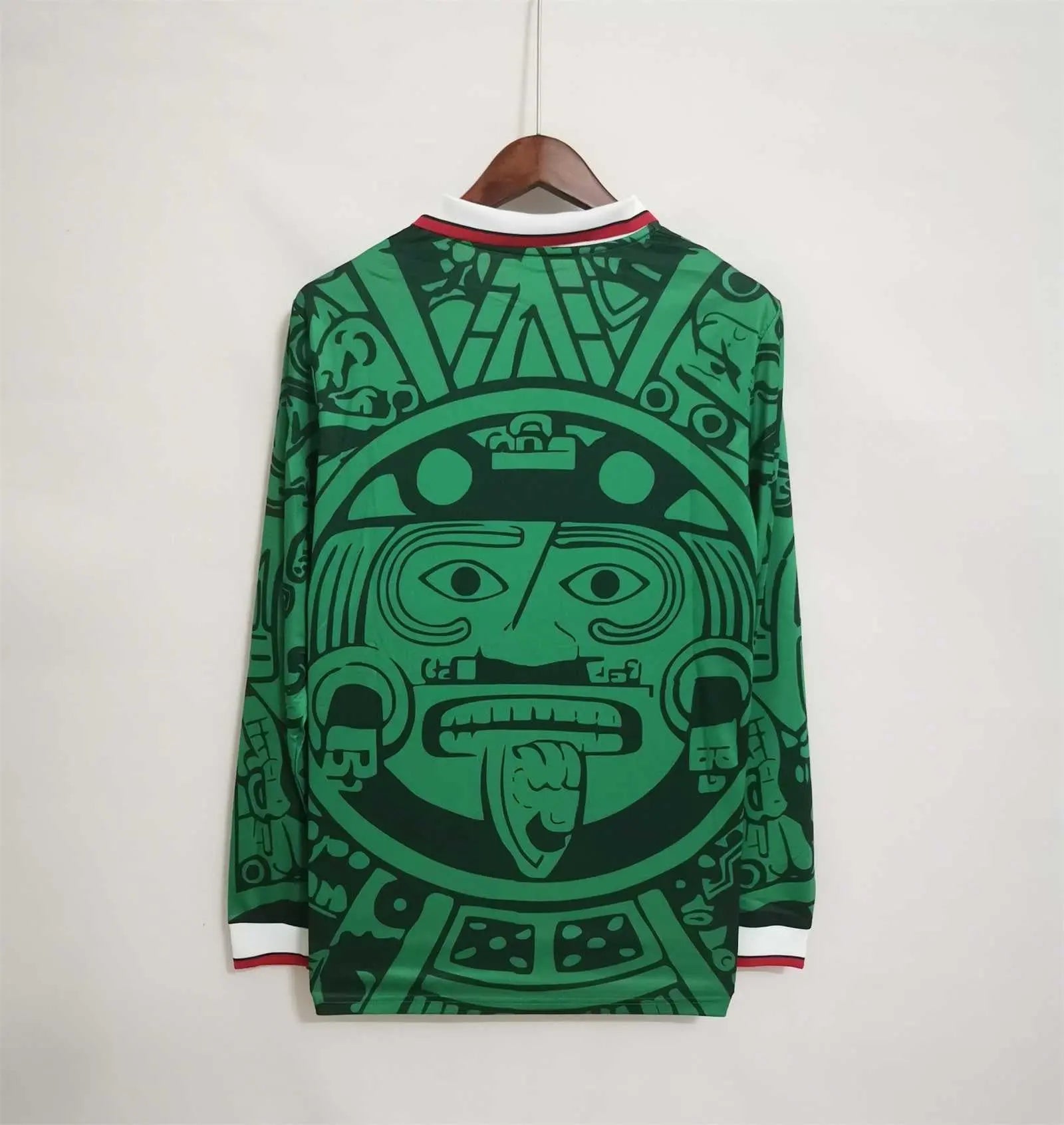 MAILLOT MEXIQUE DOMICILE 1998 VERSION MANCHES LONGUES - Maillot du Monde