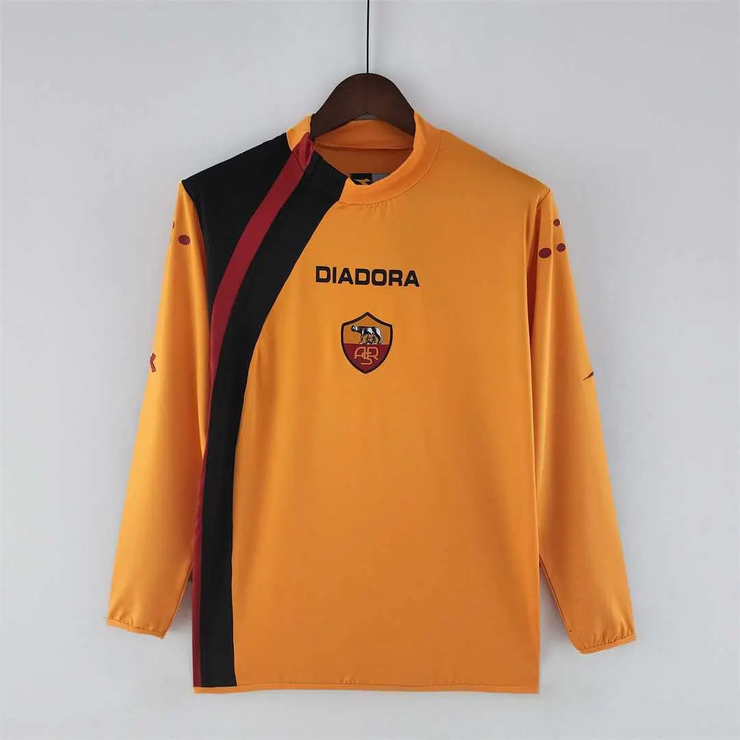 MAILLOT AS ROMA DOMICILE 2005/2006 VERSION MANCHES LONGUES - Maillot du Monde