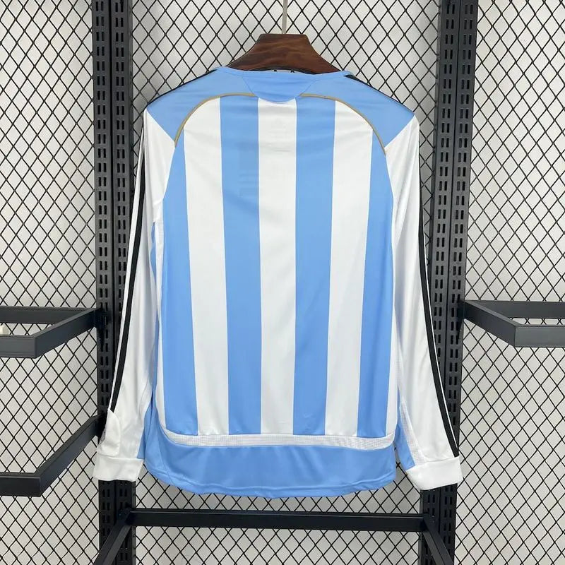 MAILLOT RETRO ARGENTINE DOMICILE 2006 VERSION MANCHES LONGUES - Maillot du Monde