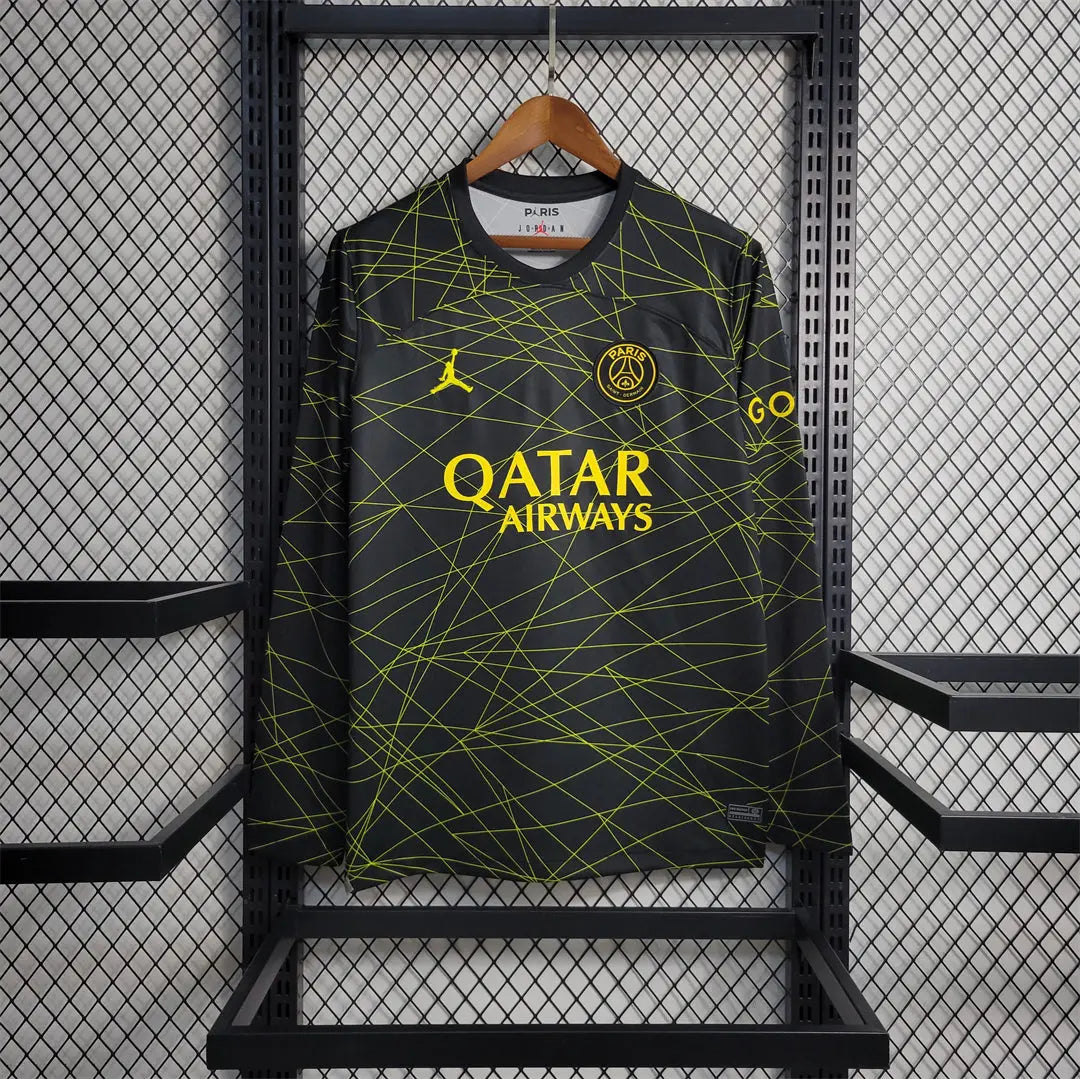 MAILLOT PSG 2022/2023 VERSION MANCHES LONGUES - Maillot du Monde