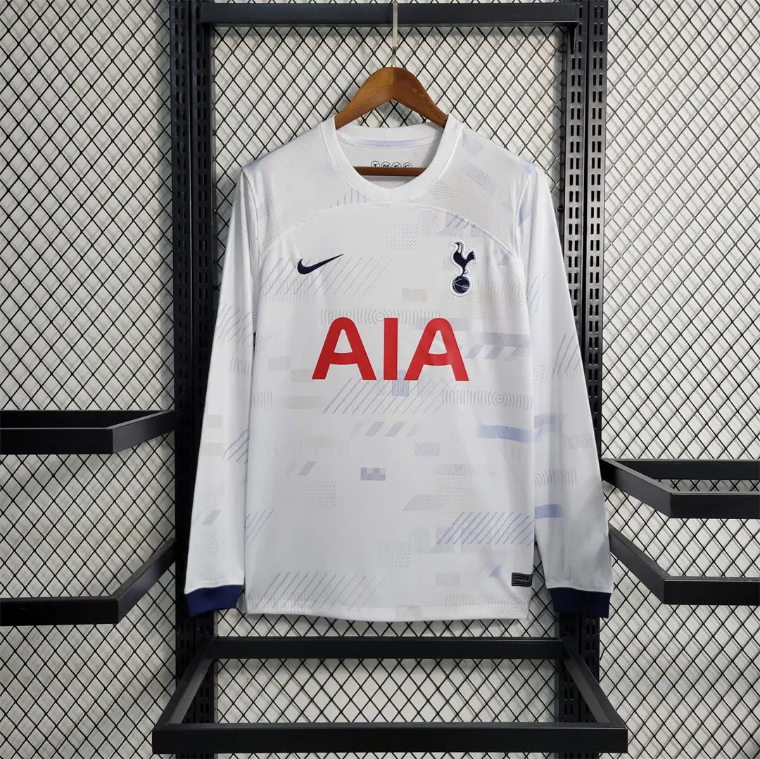 MAILLOT TOTTENHAM DOMICILE 2023/2024 VERSION MANCHES LONGUES - Maillot du Monde