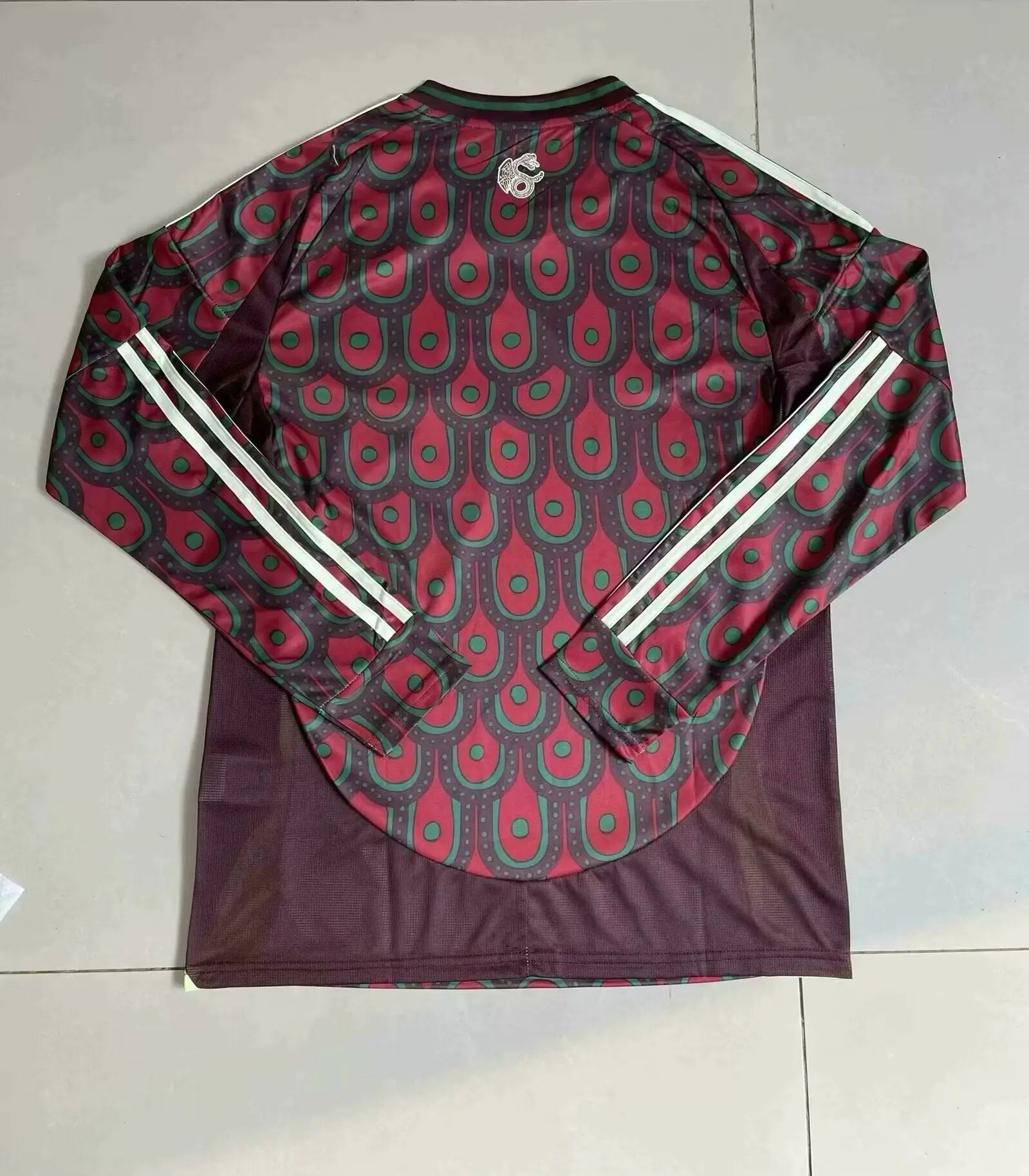 MAILLOT MEXIQUE DOMICILE 2024 VERSION MANCHES LONGUES - Maillot du Monde