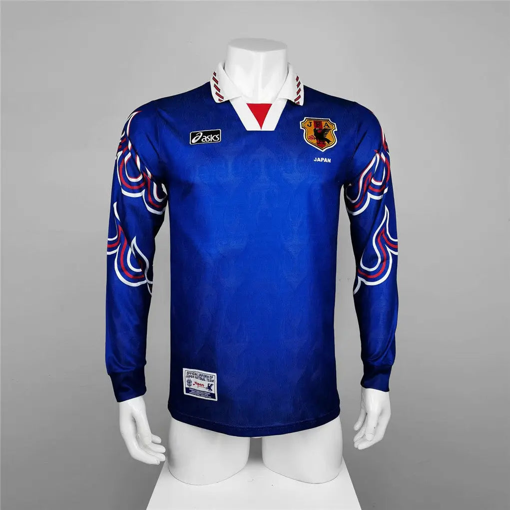 MAILLOT JAPON DOMICILE 1998/1999 VERSION MANCHES LONGUES - Maillot du Monde