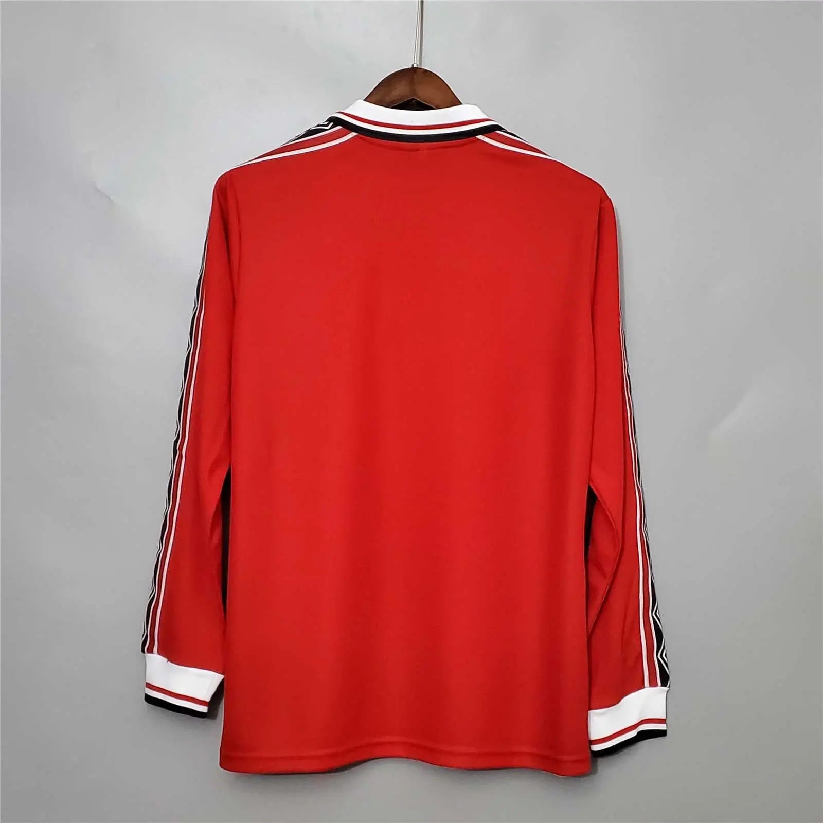 MAILLOT MANCHESTER UNITED DOMICILE 1998/1999 VERSION MANCHES LONGUES - Maillot du Monde