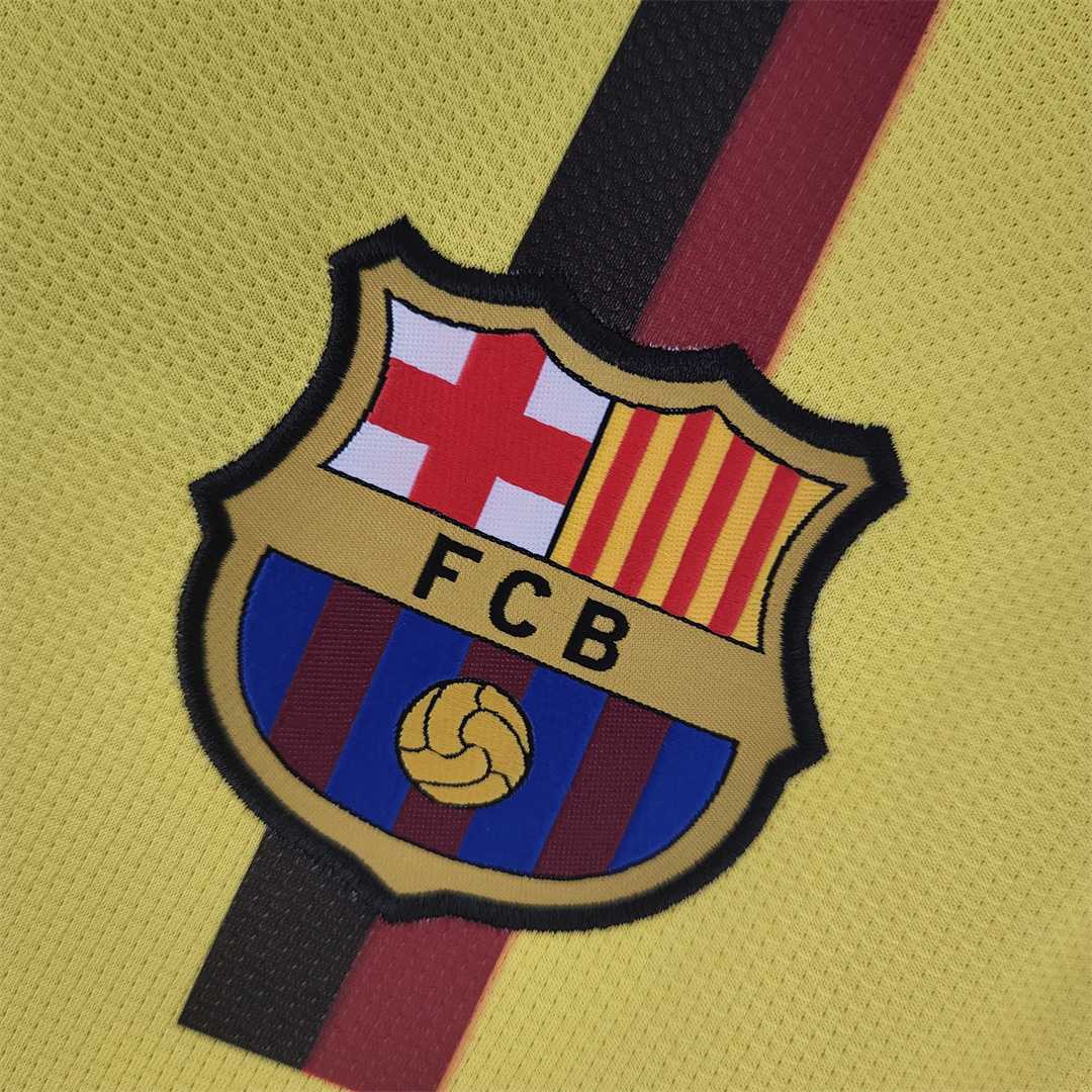 MAILLOT BARCELONE EXTÉRIEUR 2008/2009 VERSION MANCHES LONGUES - Maillot du Monde