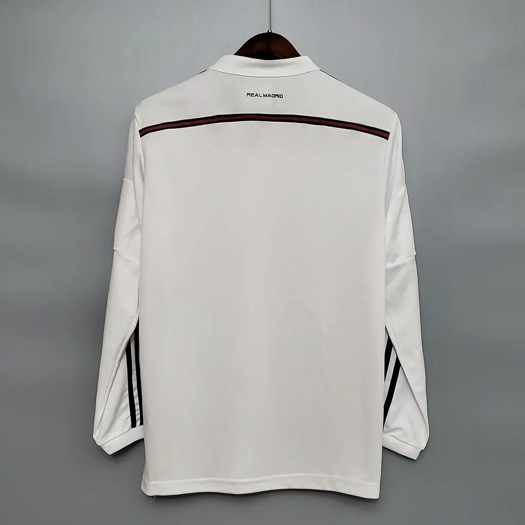MAILLOT REAL MADRID DOMICILE 2014/2015 VERSION MANCHES LONGUES - Maillot du Monde