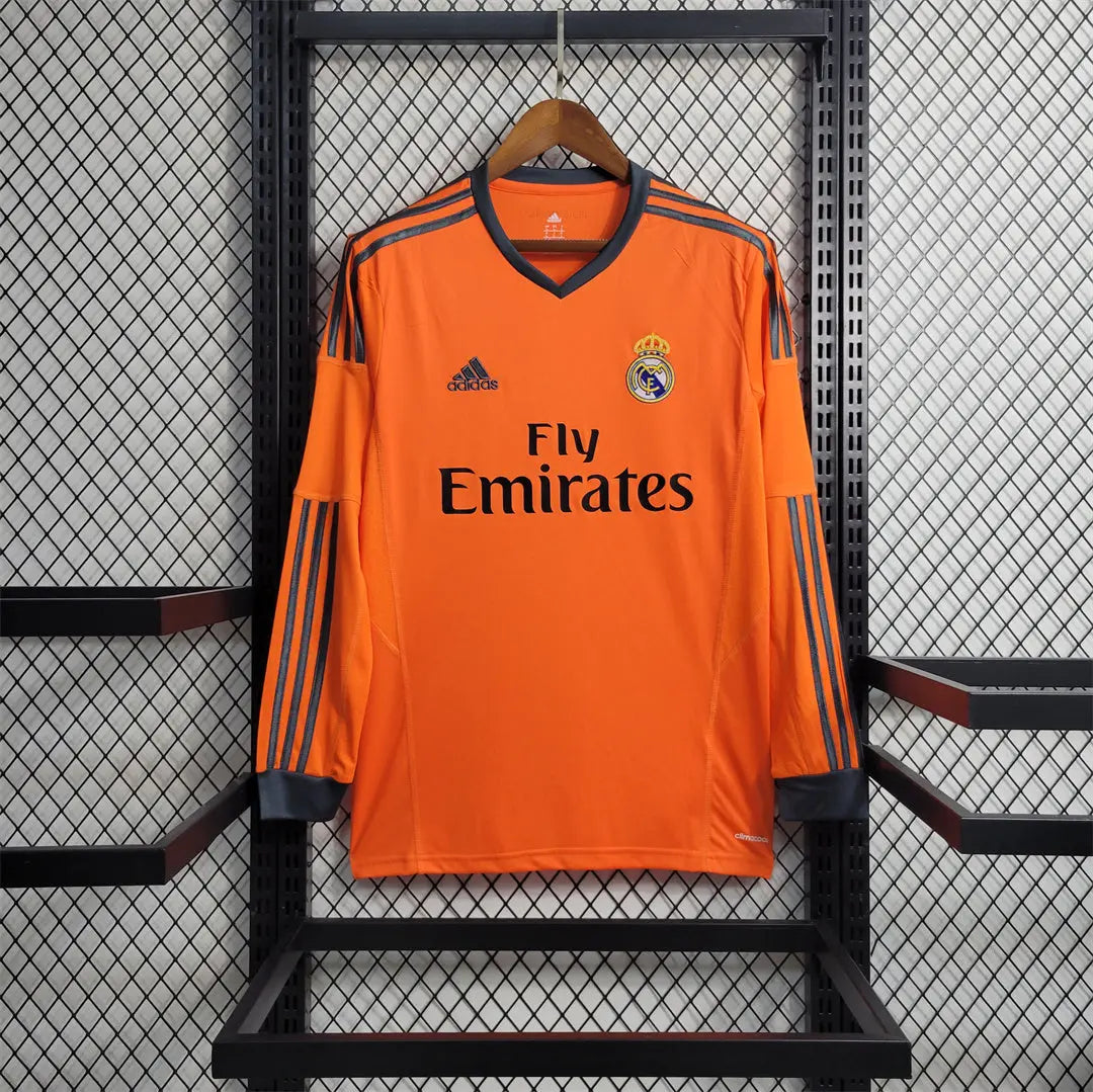 MAILLOT REAL MADRID 2013/2014 VERSION MANCHES LONGUES - Maillot du Monde