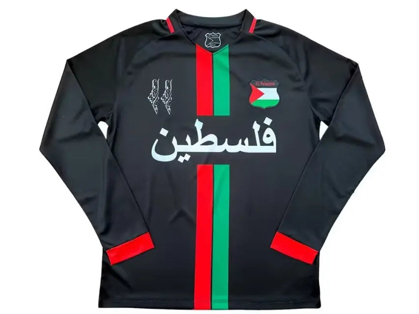 MAILLOT PALESTINE 2024/2025 VERSION MANCHES LONGUES - Maillot du Monde