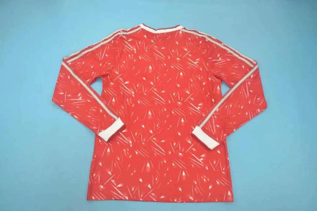 MAILLOT RETRO LIVERPOOL DOMICILE 1989/1990 VERSION MANCHES LONGUES - Maillot du Monde