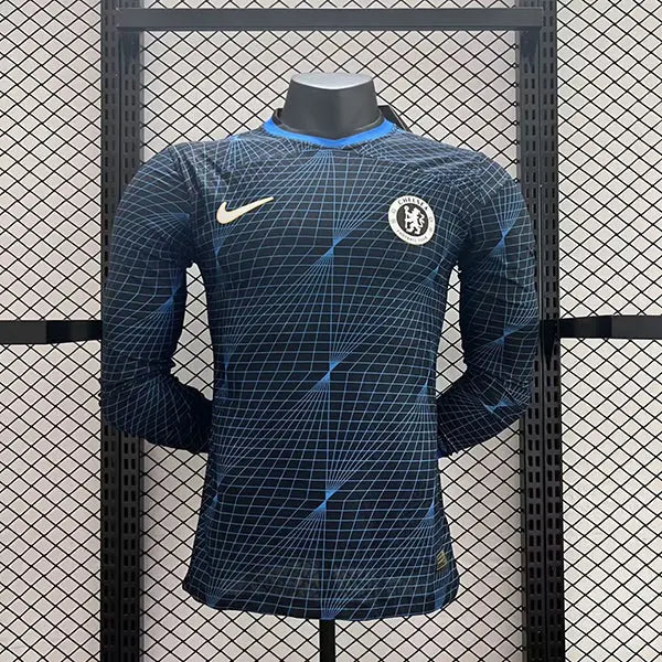 MAILLOT CHELSEA EXTÉRIEUR 2023/2024 VERSION MANCHES LONGUES - Maillot du Monde