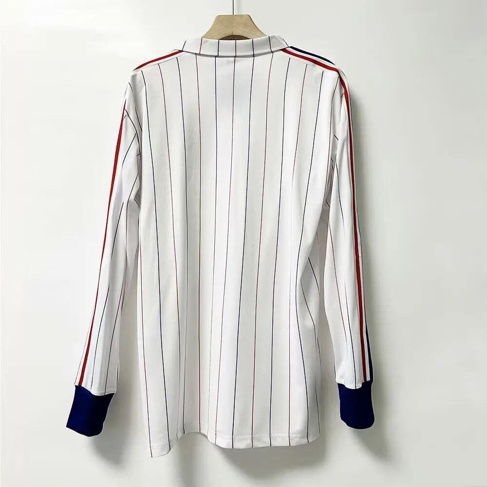 MAILLOT FRANCE EXTÉRIEUR 1980/1982 VERSION MANCHES LONGUES - Maillot du Monde