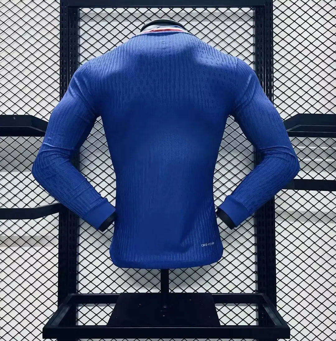 MAILLOT FRANCE DOMICILE 2024 VERSION MANCHES LONGUES - Maillot du Monde