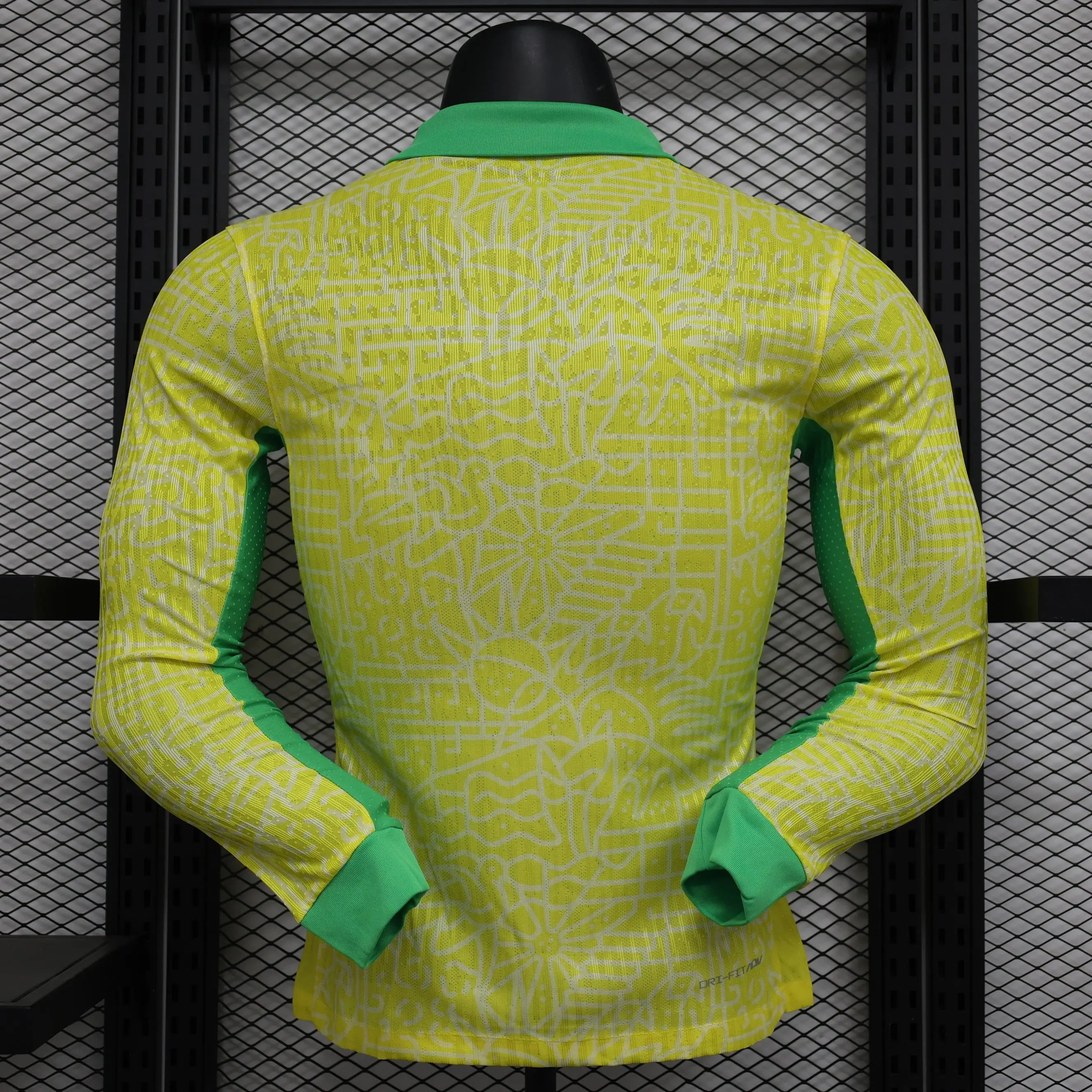 MAILLOT BRÉSIL DOMICILE 2024 VERSION MANCHES LONGUES - Maillot du Monde