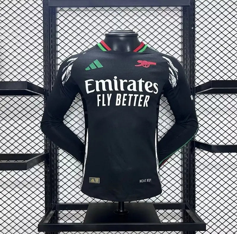 MAILLOT ARSENAL EXTÉRIEUR 2024/2025 VERSION MANCHES LONGUES - Maillot du Monde