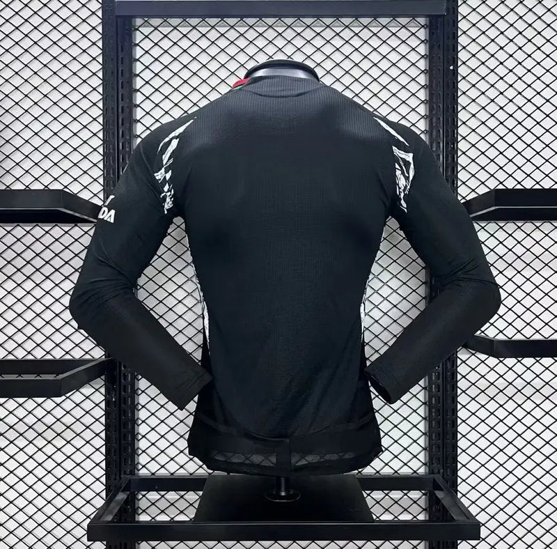 MAILLOT ARSENAL EXTÉRIEUR 2024/2025 VERSION MANCHES LONGUES - Maillot du Monde