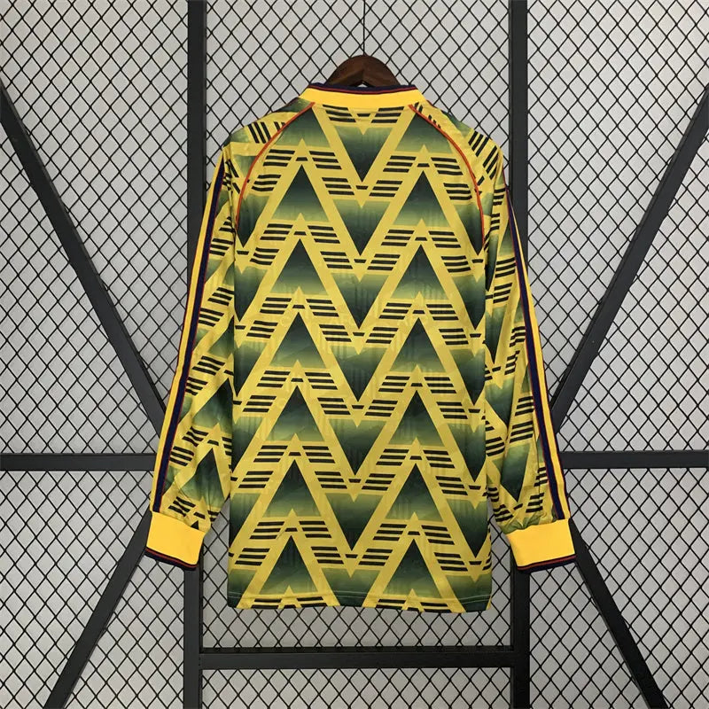 MAILLOT ARSENAL EXTÉRIEUR 1991/1993 VERSION MANCHES LONGUES - Maillot du Monde