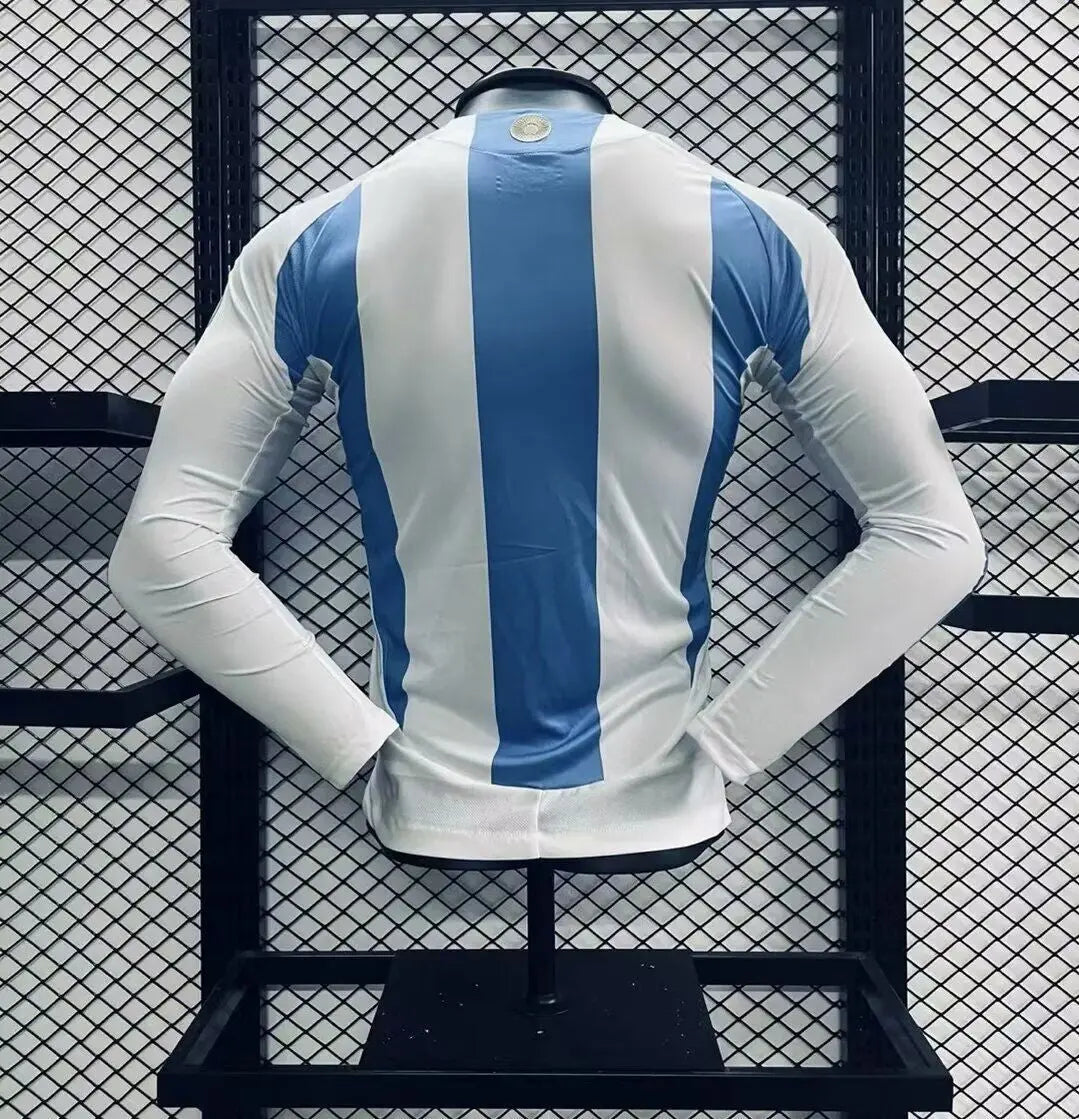 MAILLOT ARGENTINE DOMICILE 2024 VERSION MANCHES LONGUES - Maillot du Monde