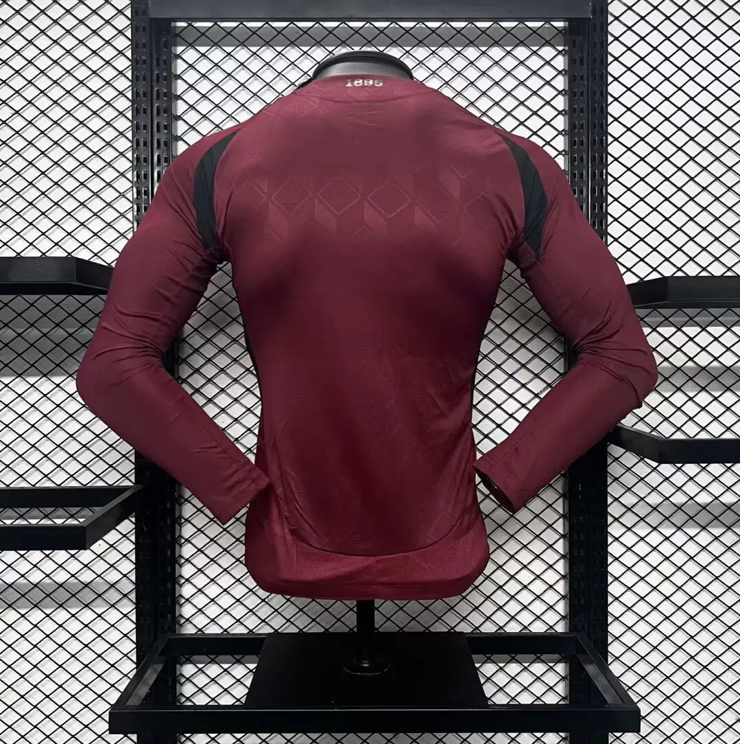 MAILLOT BELGIQUE DOMICILE 2024/2025 VERSION MANCHES LONGUES - Maillot du Monde