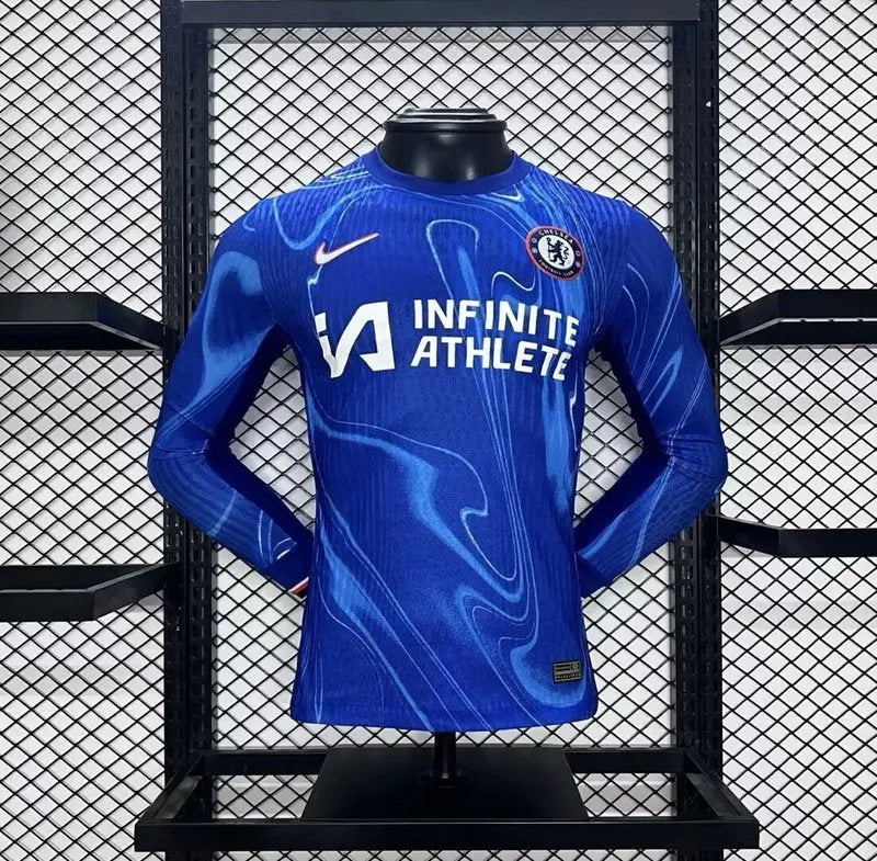 MAILLOT CHELSEA DOMICILE 2024/2025 VERSION MANCHES LONGUES - Maillot du Monde