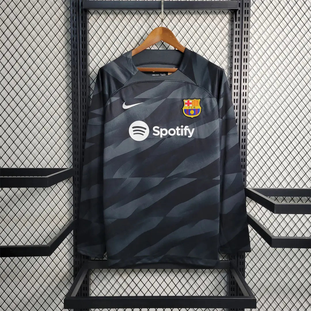 MAILLOT BARCELONE 2023/2024 VERSION MANCHES LONGUES - Maillot du Monde