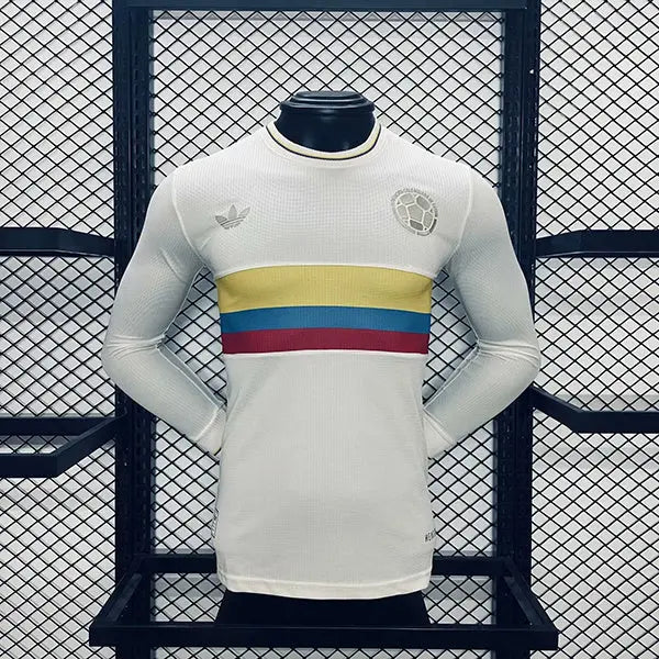 MAILLOT COLOMBIE 2024/2025 VERSION MANCHES LONGUES - Maillot du Monde