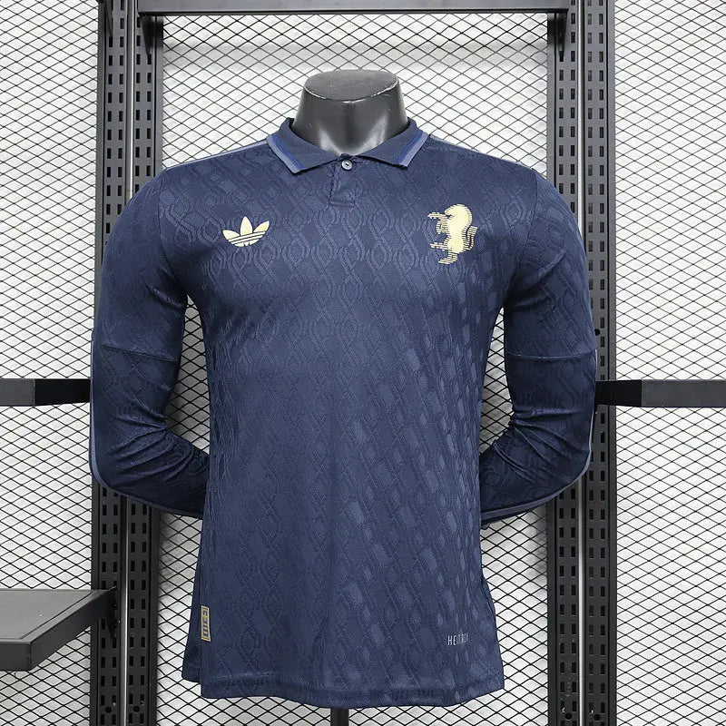 MAILLOT JUVENTUS EXTÉRIEUR 2024/2025 VERSION MANCHES LONGUES - Maillot du Monde