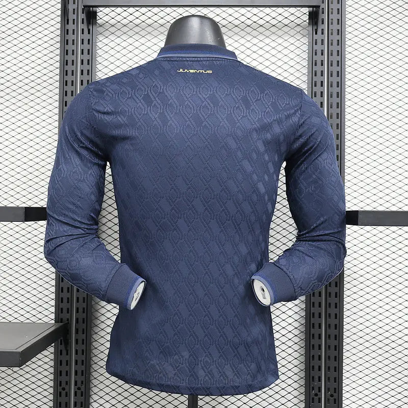 MAILLOT JUVENTUS EXTÉRIEUR 2024/2025 VERSION MANCHES LONGUES - Maillot du Monde