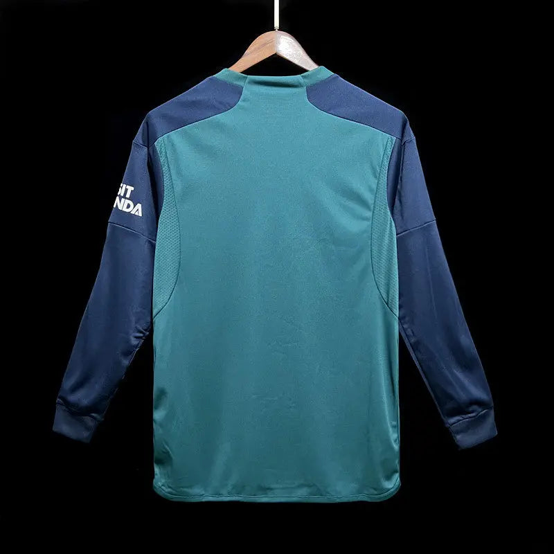 MAILLOT ARSENAL EXTÉRIEUR 2023/2024 VERSION MANCHES LONGUES - Maillot du Monde