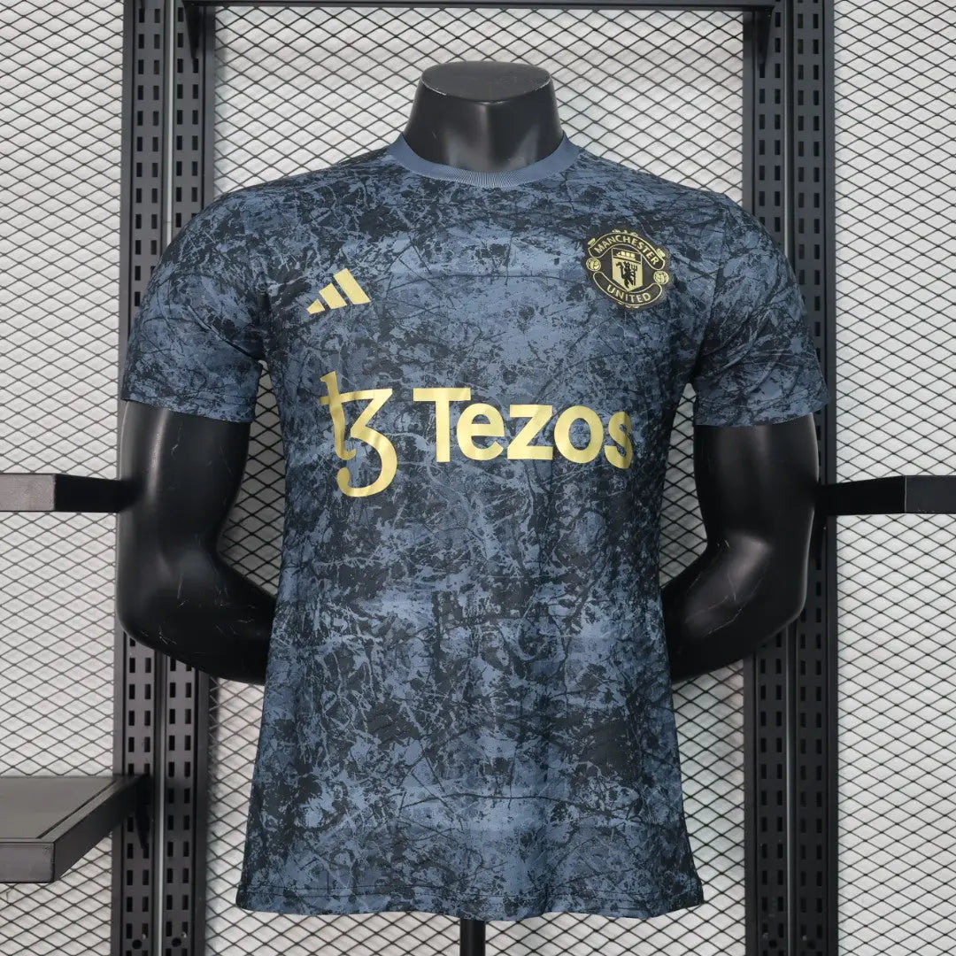 MAILLOT MANCHESTER UNITED AVANT MATCH 2023/2024 - Maillot du Monde