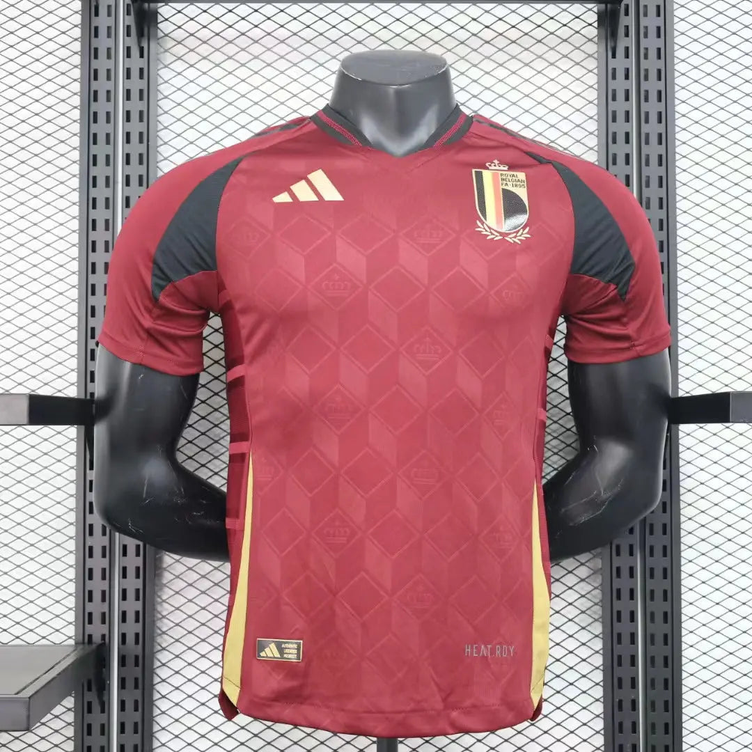 MAILLOT BELGIQUE DOMICILE 2024/2025 - Maillot du Monde