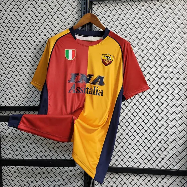 MAILLOT RETRO AS ROMA 2001/2002 - Maillot du Monde